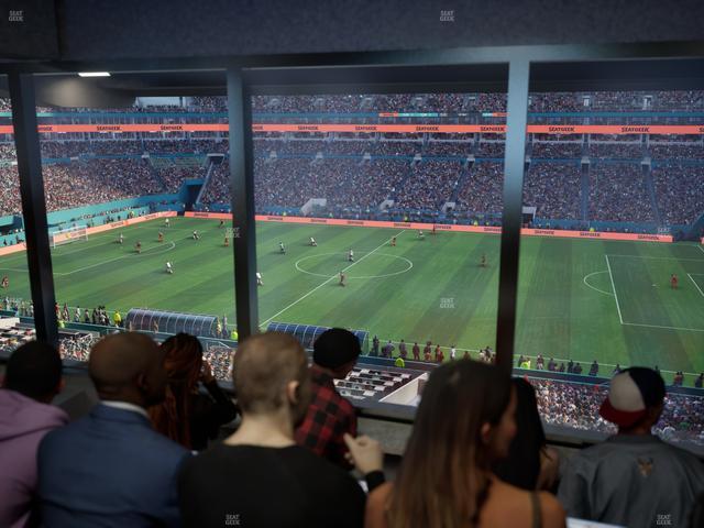 Hard Rock Stadium - Section Mezzanine Suite 44 B Seat View Hard Rock Stadium - Section Mezzanine Suite 44 B Seat View