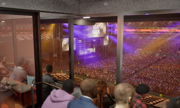 Hard Rock Stadium - Section Mezzanine Suite 44 B Seat View