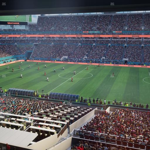 Hard Rock Stadium - Section Mezzanine Suite 44 B Seat View