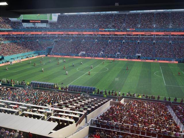 Hard Rock Stadium - Section Mezzanine Suite 44 B Seat View