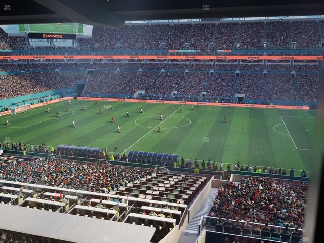 Hard Rock Stadium - Section Mezzanine Suite 44 C Seat View