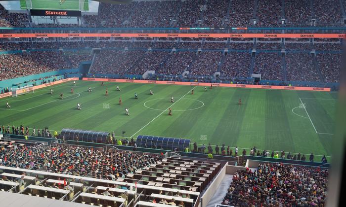 Hard Rock Stadium - Section Mezzanine Suite 44 C Seat View