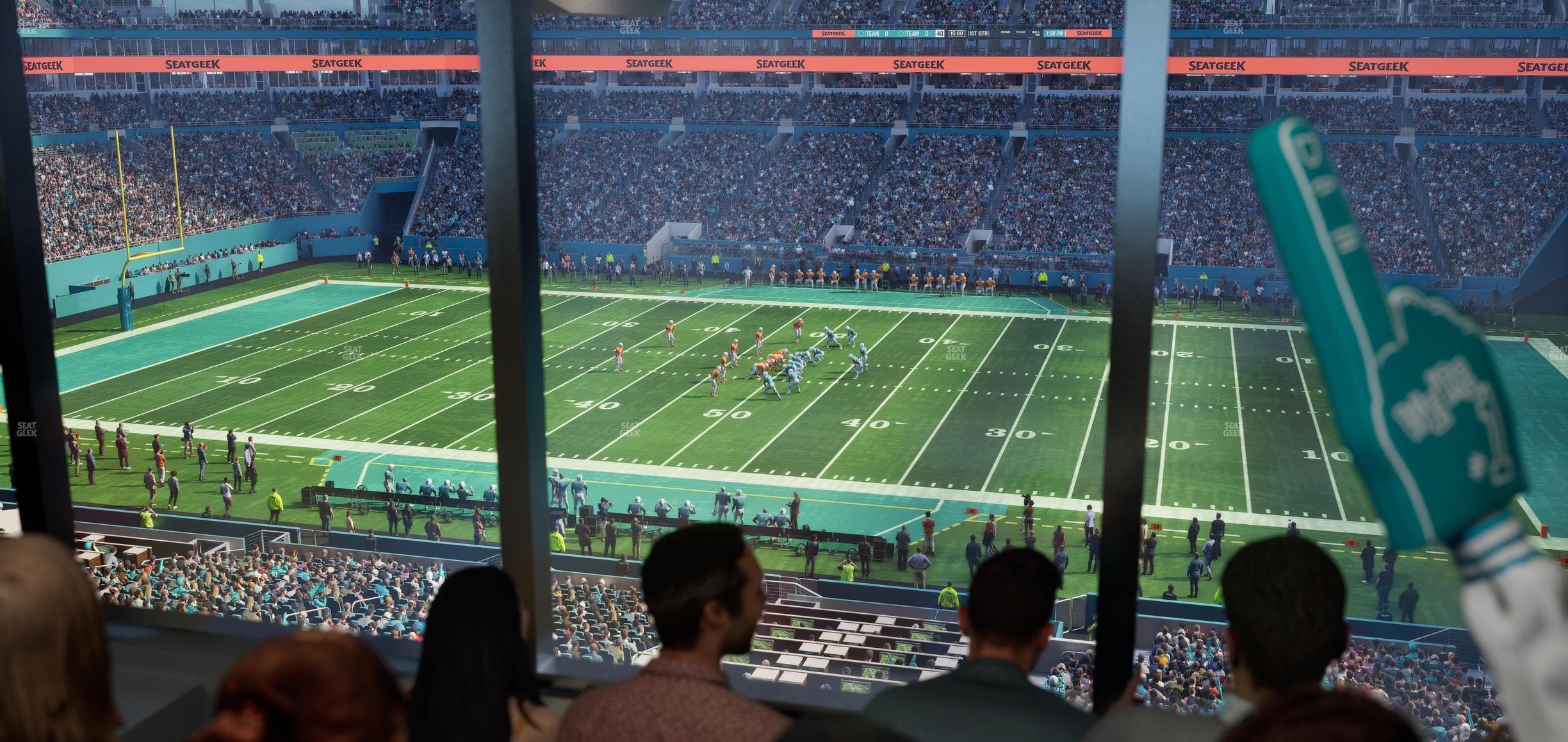 Hard Rock Stadium - Section Mezzanine Suite 44 C Seat View