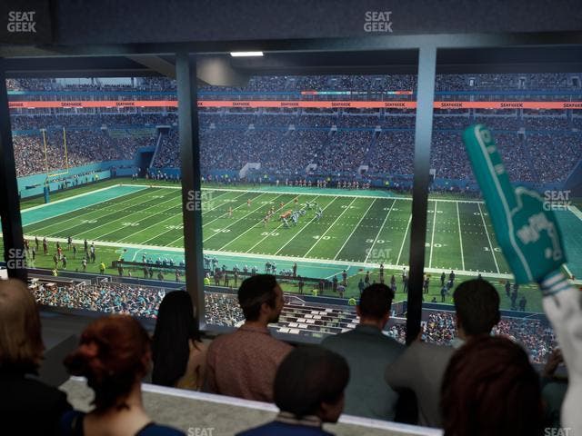 Hard Rock Stadium - Section Mezzanine Suite 44 C Seat View