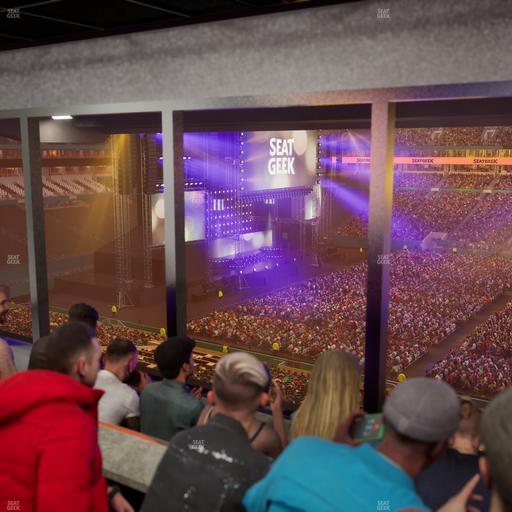 Hard Rock Stadium - Section Mezzanine Suite 45 A Seat View