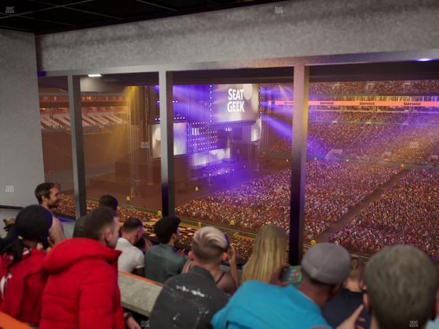 Hard Rock Stadium - Section Mezzanine Suite 45 A Seat View