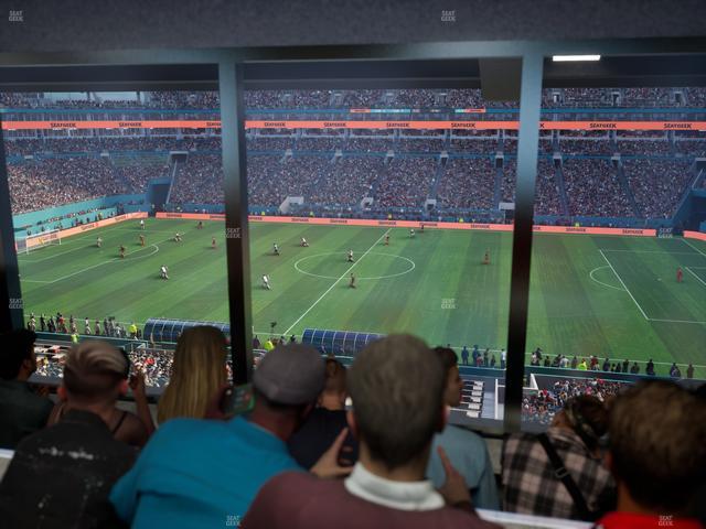 Hard Rock Stadium - Section Mezzanine Suite 45 A Seat View Hard Rock Stadium - Section Mezzanine Suite 45 A Seat View