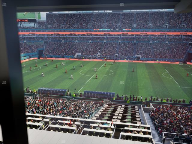 Hard Rock Stadium - Section Mezzanine Suite 45 A Seat View