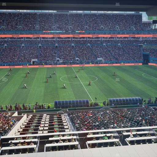 Hard Rock Stadium - Section Mezzanine Suite 47 A Seat View