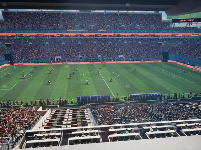 Hard Rock Stadium - Section Mezzanine Suite 47 A Seat View