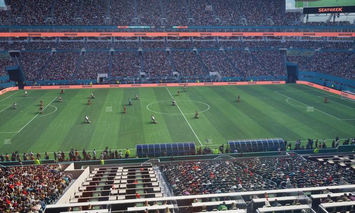 Hard Rock Stadium - Section Mezzanine Suite 47 A Seat View