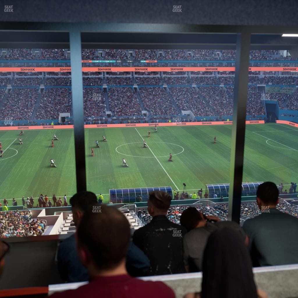 Hard Rock Stadium - Section Mezzanine Suite 47 A Seat View