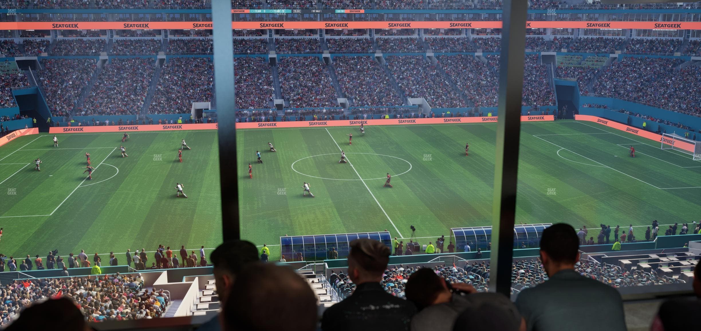 Hard Rock Stadium - Section Mezzanine Suite 47 A Seat View