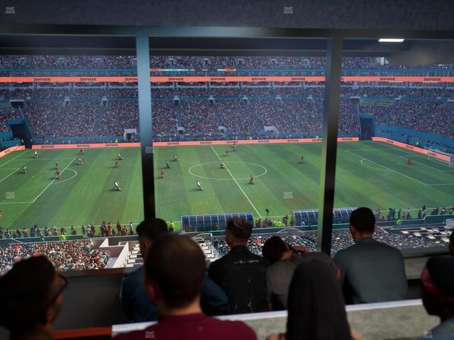 Hard Rock Stadium - Section Mezzanine Suite 47 A Seat View Hard Rock Stadium - Section Mezzanine Suite 47 A Seat View