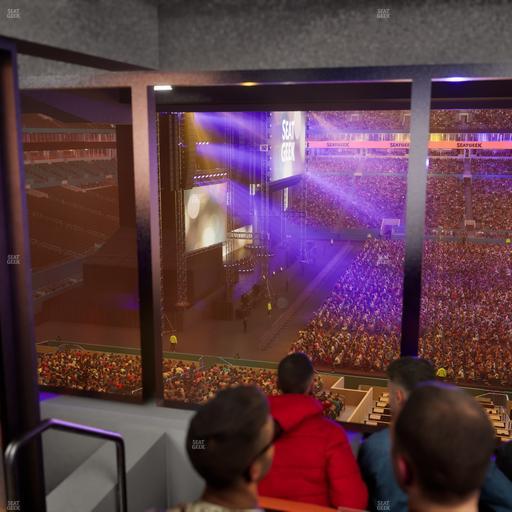 Hard Rock Stadium - Section Mezzanine Suite 47 A Seat View