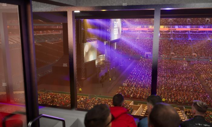 Hard Rock Stadium - Section Mezzanine Suite 47 A Seat View