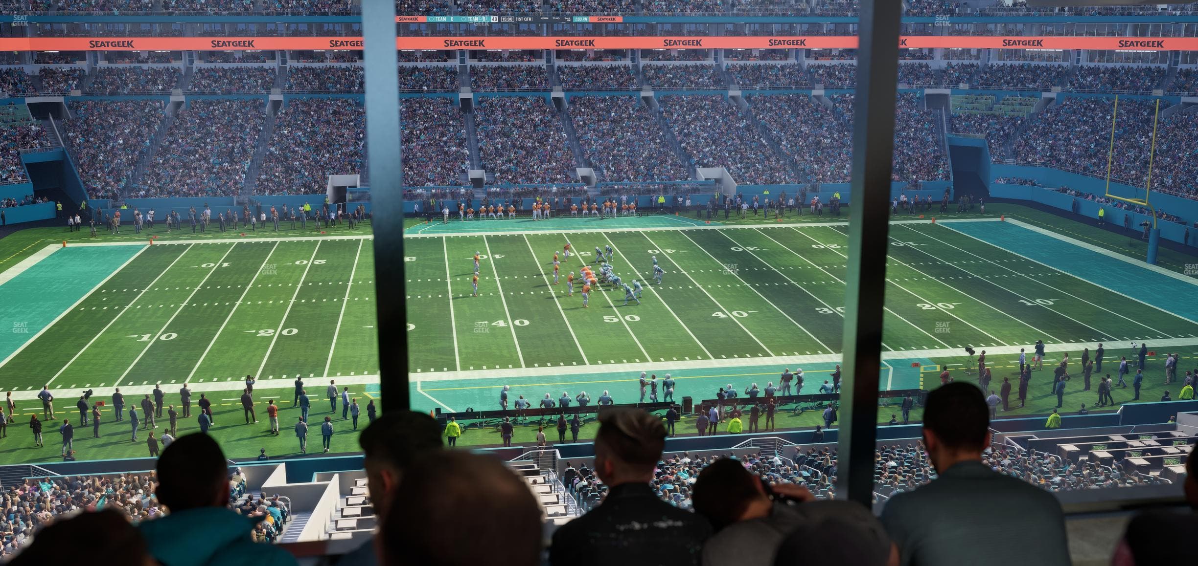 Hard Rock Stadium - Section Mezzanine Suite 47 A Seat View