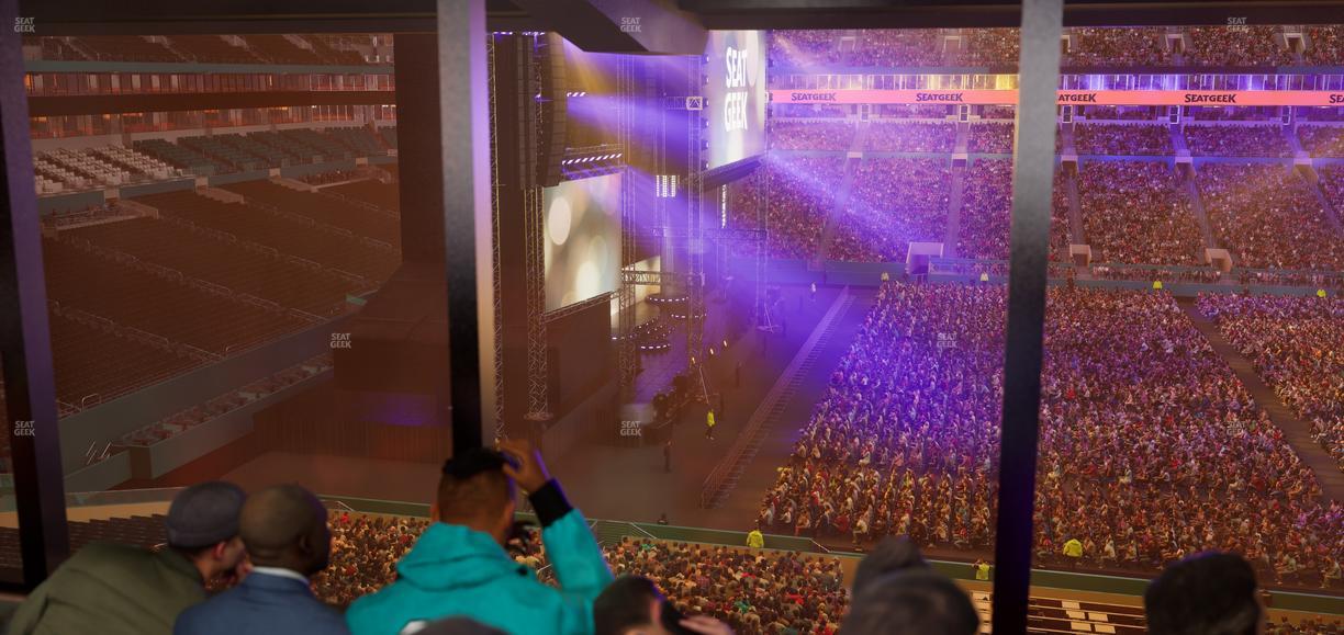 Hard Rock Stadium - Section Mezzanine Suite 47 B Seat View