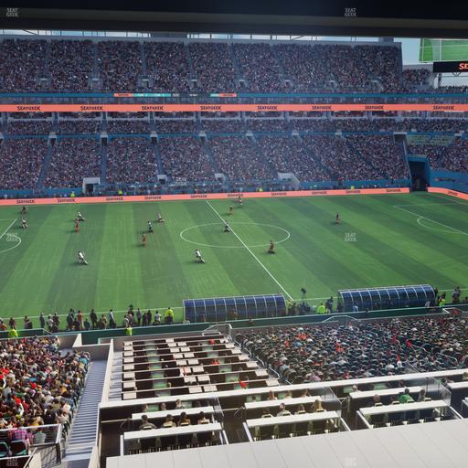 Hard Rock Stadium - Section Mezzanine Suite 47 B Seat View