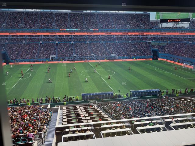 Hard Rock Stadium - Section Mezzanine Suite 47 B Seat View