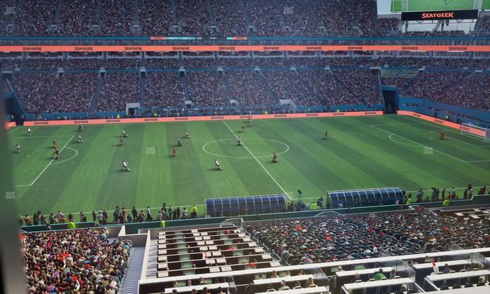 Hard Rock Stadium - Section Mezzanine Suite 47 B Seat View