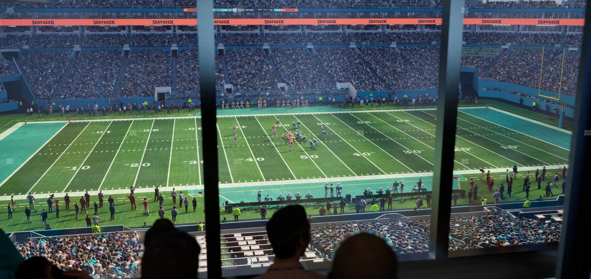 Hard Rock Stadium - Section Mezzanine Suite 47 B Seat View
