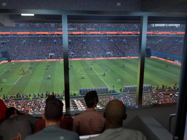 Hard Rock Stadium - Section Mezzanine Suite 47 B Seat View Hard Rock Stadium - Section Mezzanine Suite 47 B Seat View