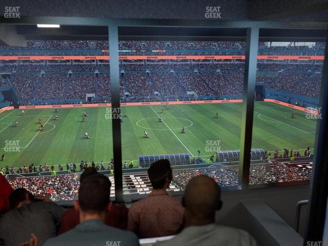 Hard Rock Stadium - Section Mezzanine Suite 47 B Seat View