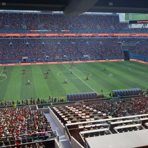 Hard Rock Stadium - Section Mezzanine Suite 47 C Seat View