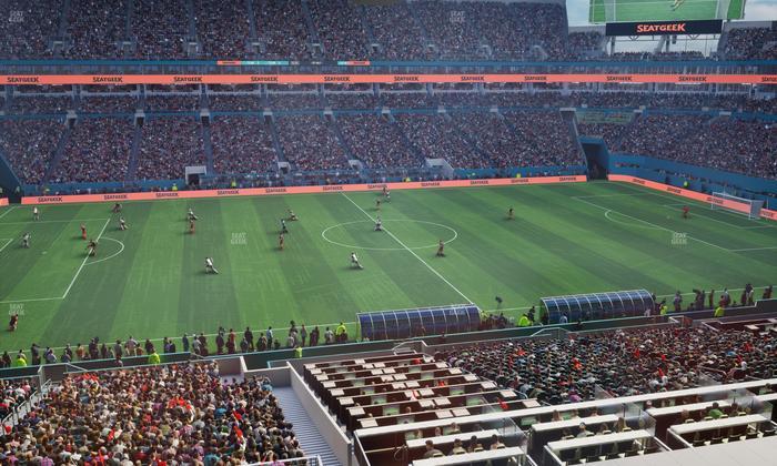 Hard Rock Stadium - Section Mezzanine Suite 47 C Seat View