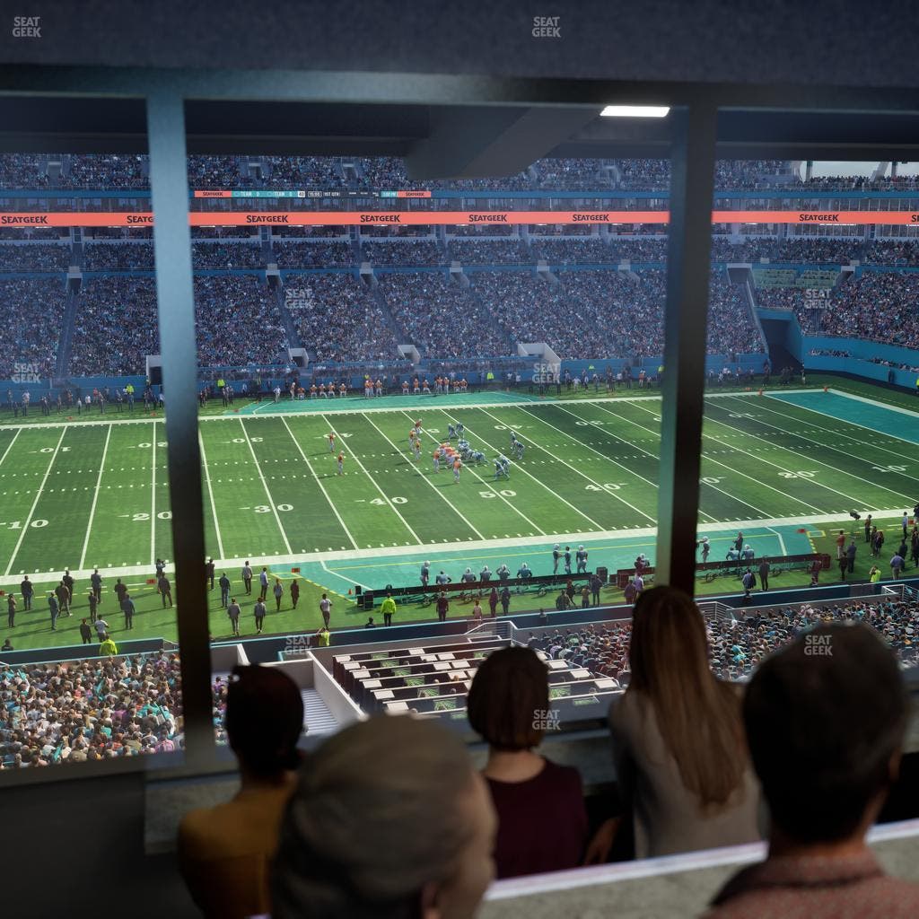 Hard Rock Stadium - Section Mezzanine Suite 47 C Seat View