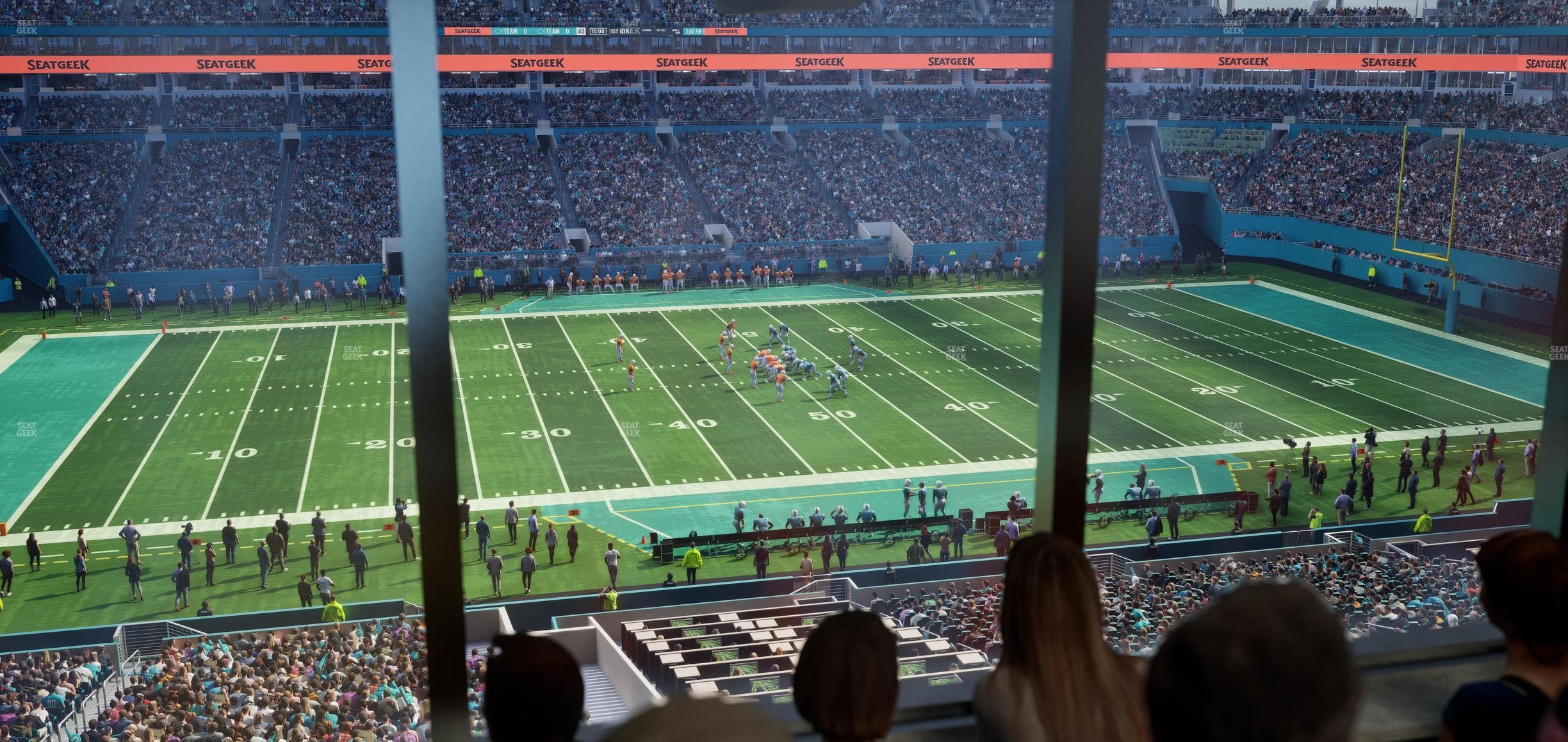Hard Rock Stadium - Section Mezzanine Suite 47 C Seat View