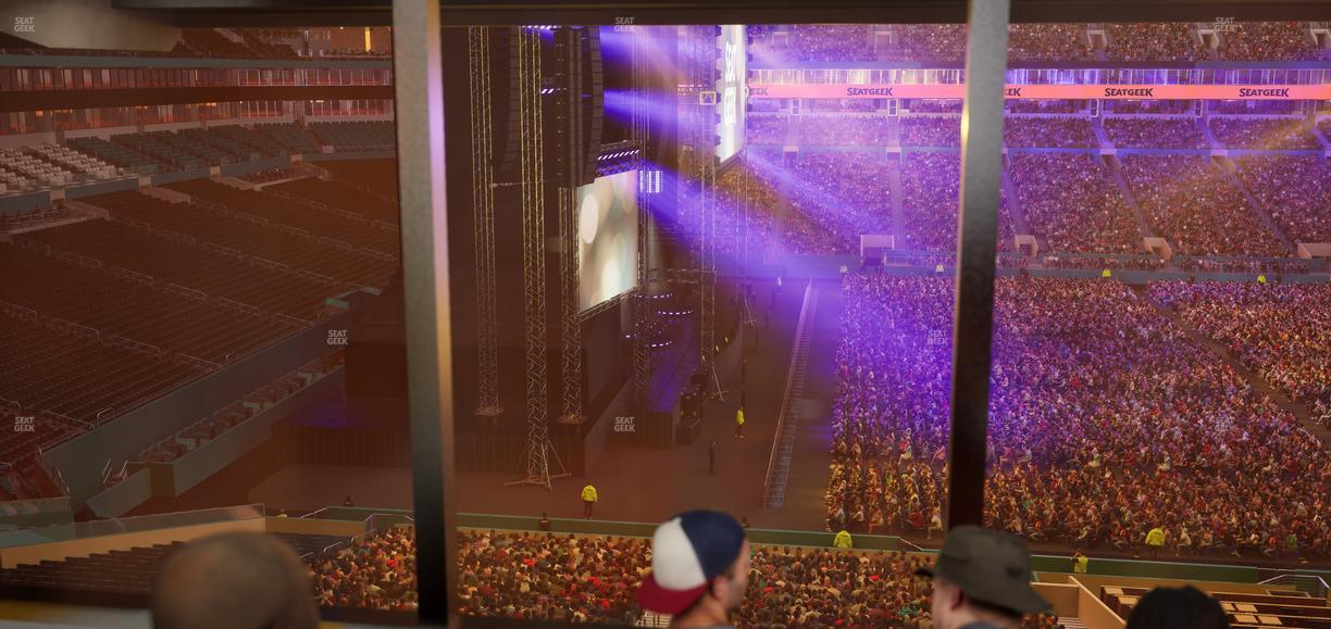 Hard Rock Stadium - Section Mezzanine Suite 48 A Seat View