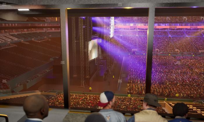 Hard Rock Stadium - Section Mezzanine Suite 48 A Seat View