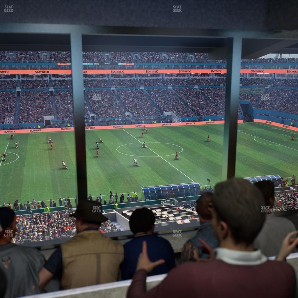 Hard Rock Stadium - Section Mezzanine Suite 48 A Seat View