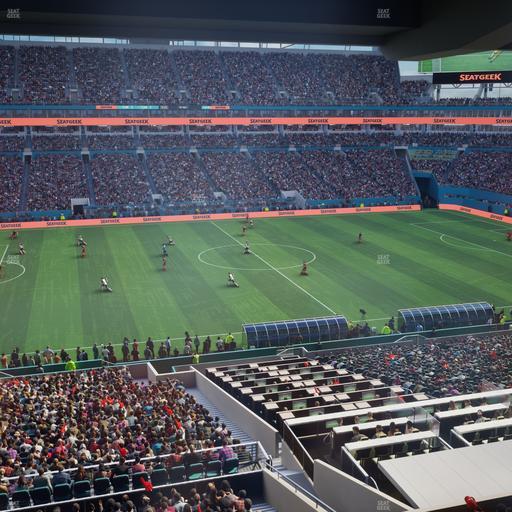 Hard Rock Stadium - Section Mezzanine Suite 48 A Seat View