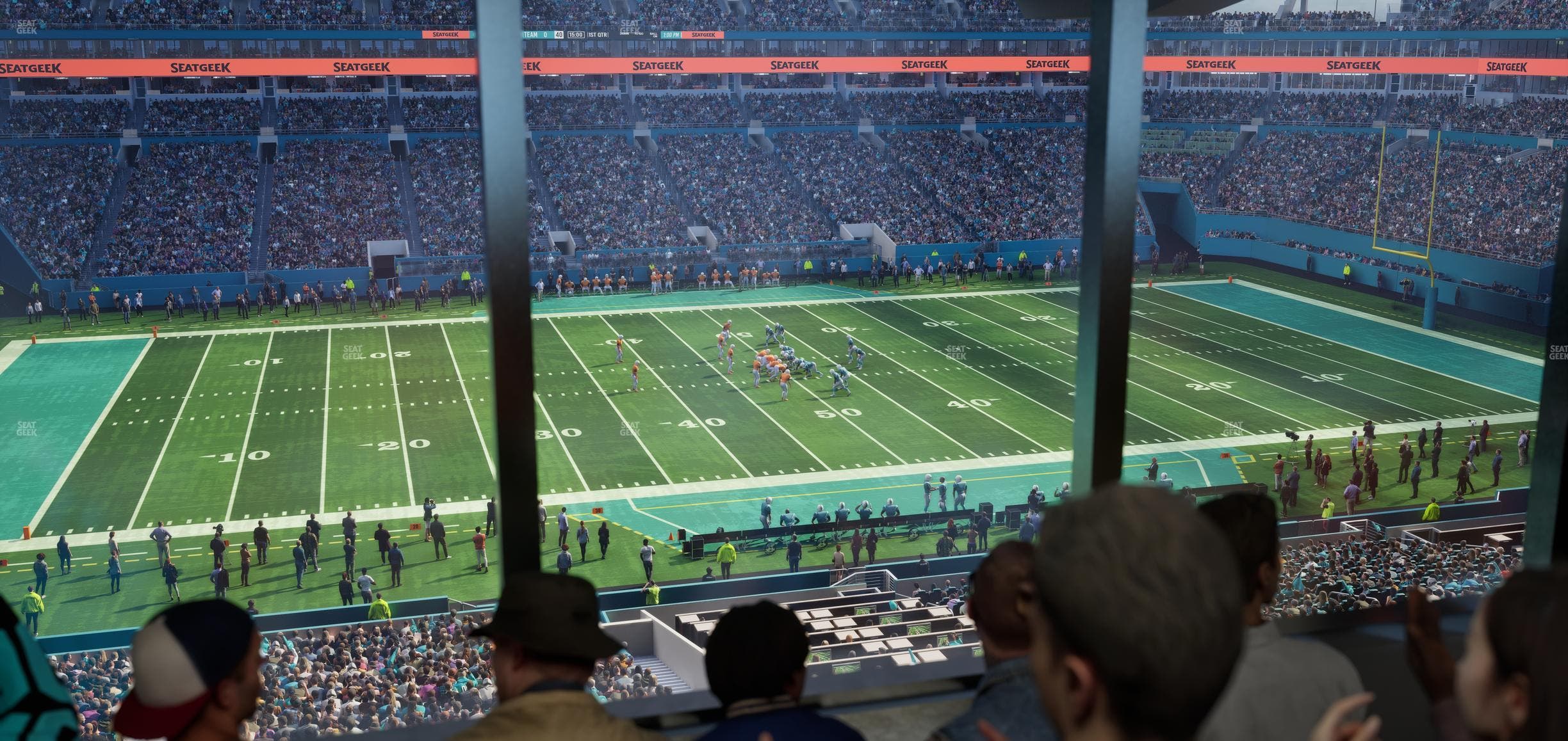 Hard Rock Stadium - Section Mezzanine Suite 48 A Seat View
