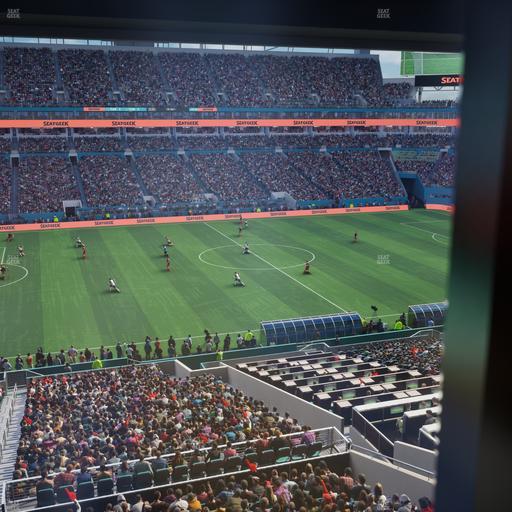 Hard Rock Stadium - Section Mezzanine Suite 48 B Seat View