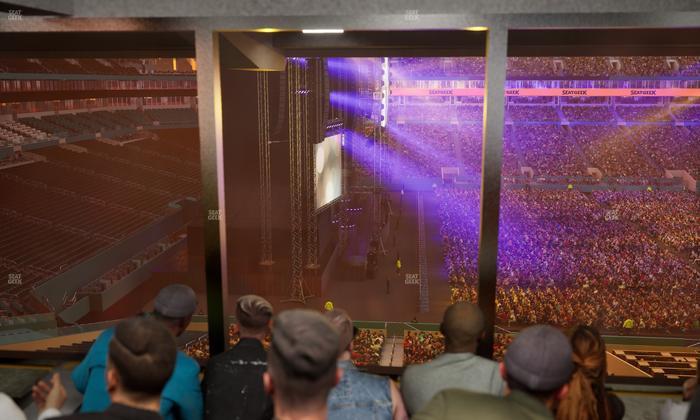 Hard Rock Stadium - Section Mezzanine Suite 48 B Seat View