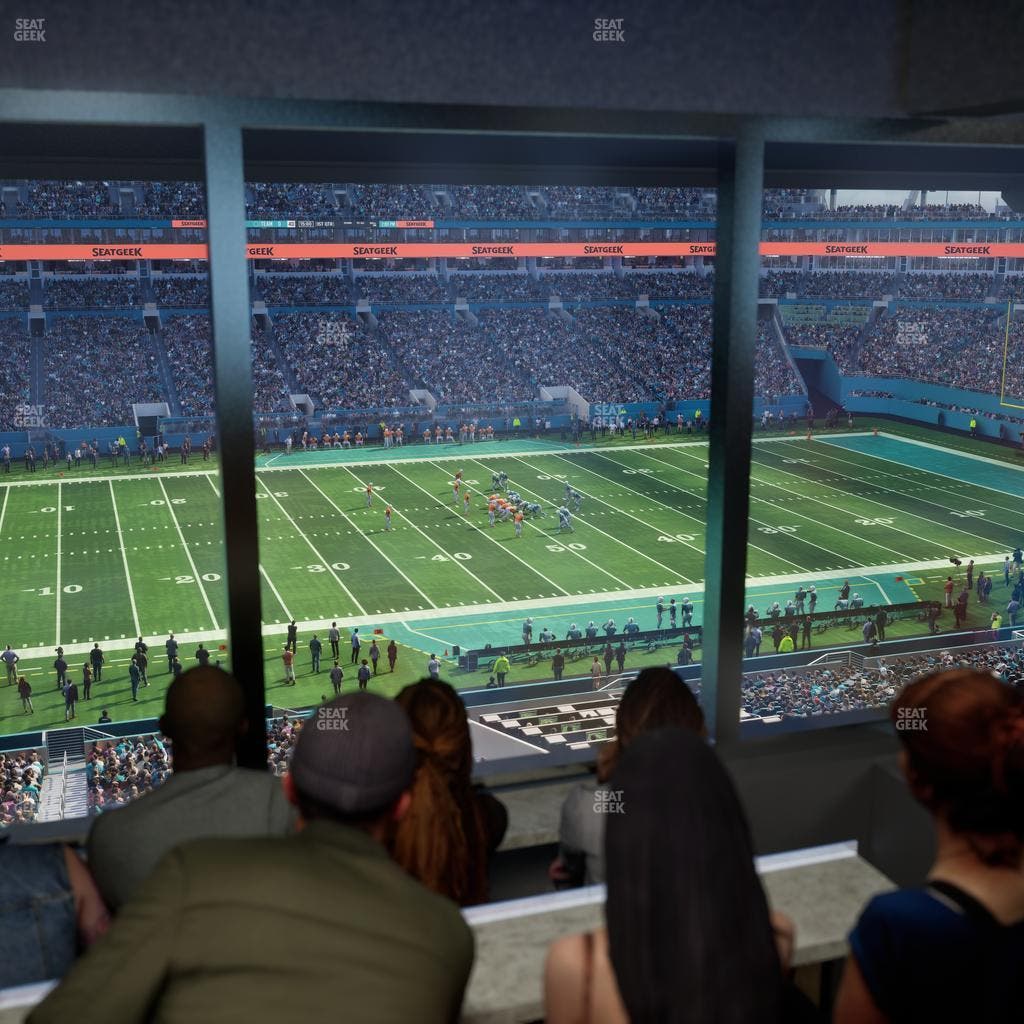 Hard Rock Stadium - Section Mezzanine Suite 48 B Seat View