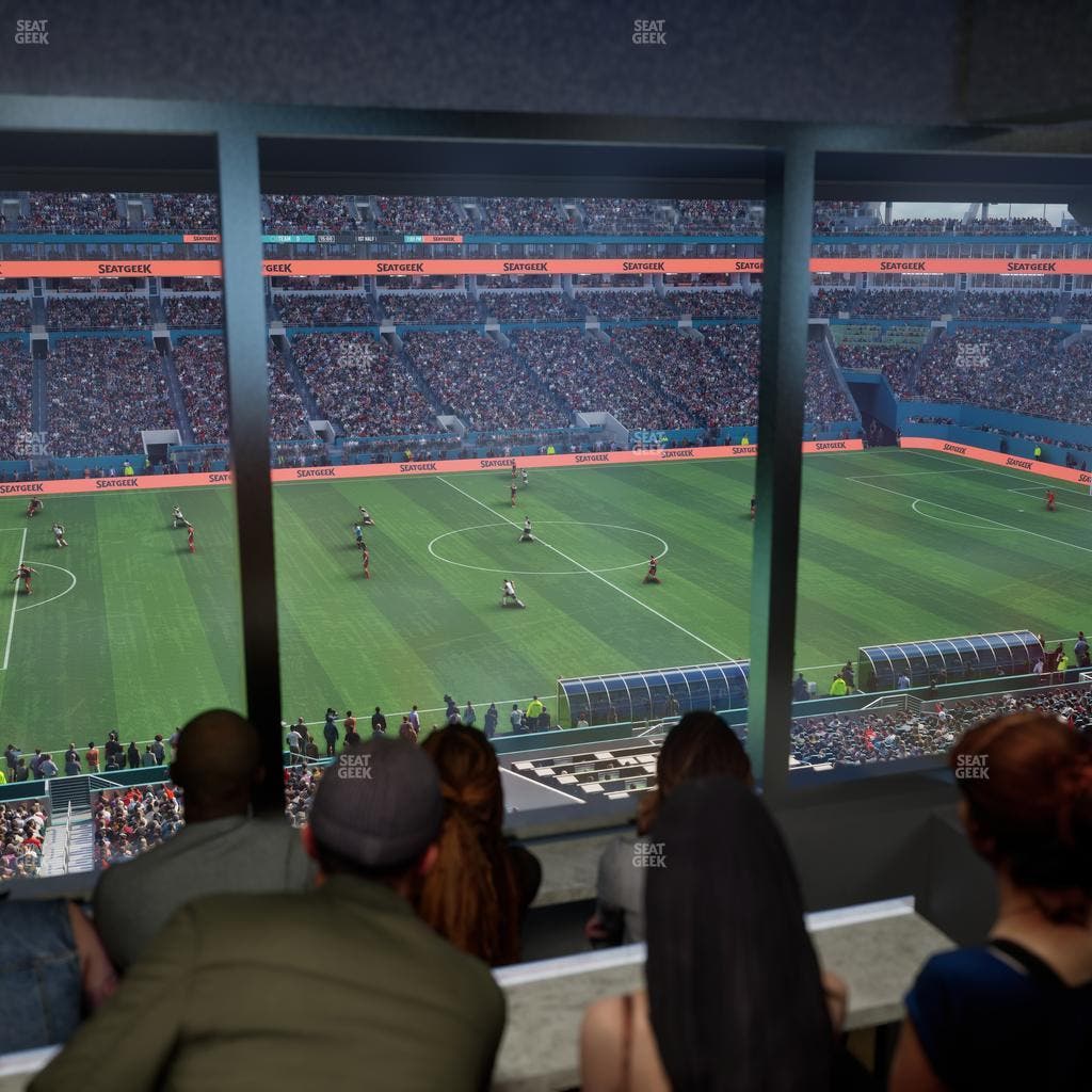 Hard Rock Stadium - Section Mezzanine Suite 48 B Seat View