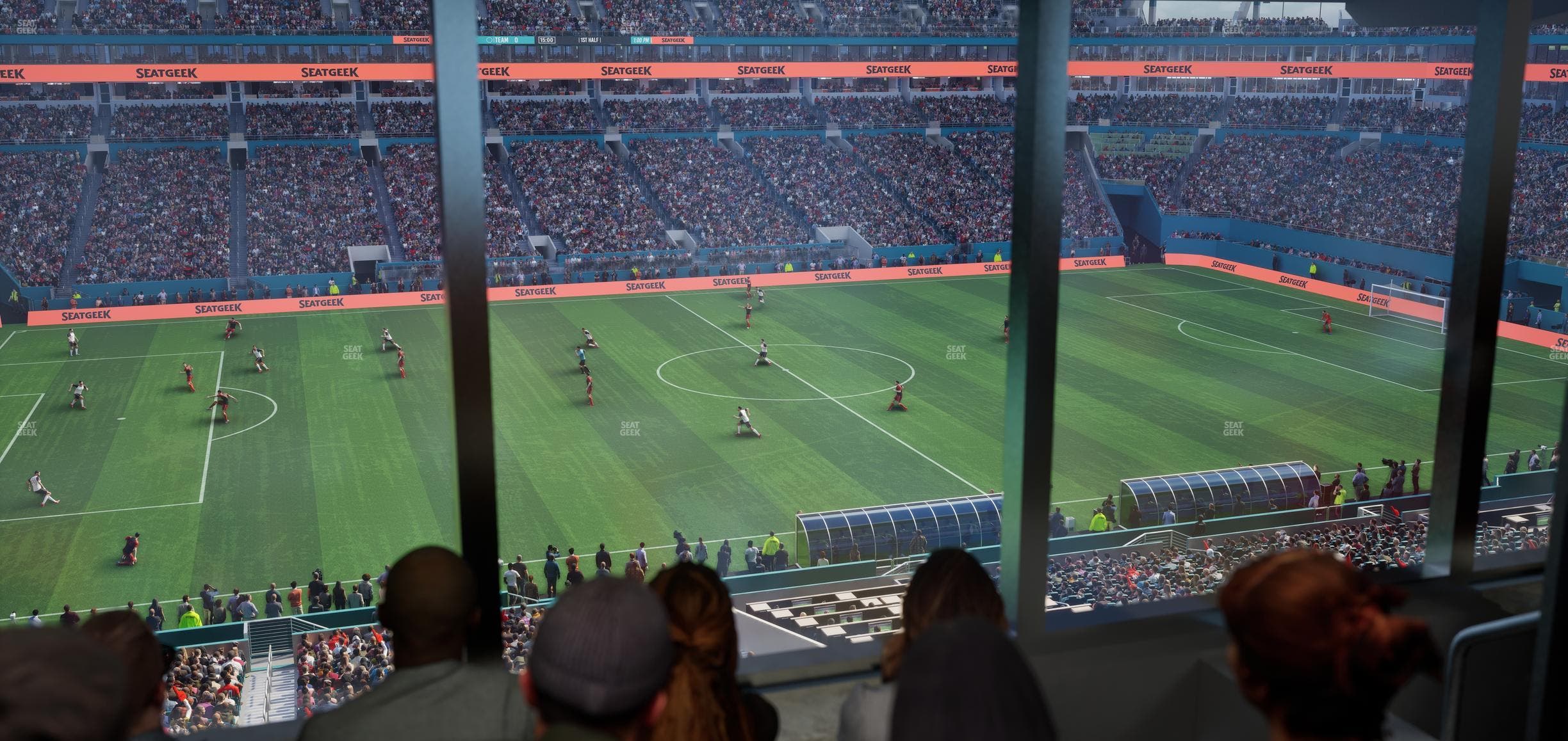Hard Rock Stadium - Section Mezzanine Suite 48 B Seat View