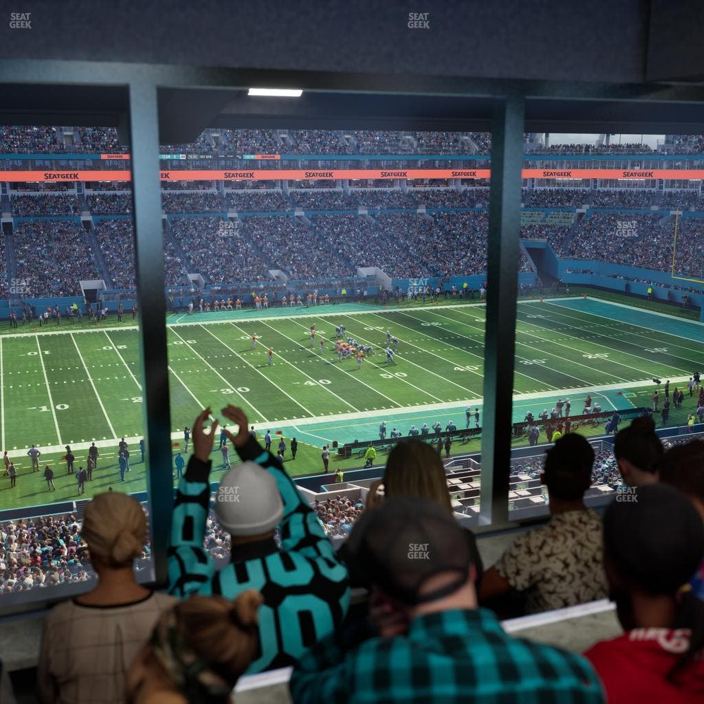 Hard Rock Stadium - Section Mezzanine Suite 48 C Seat View