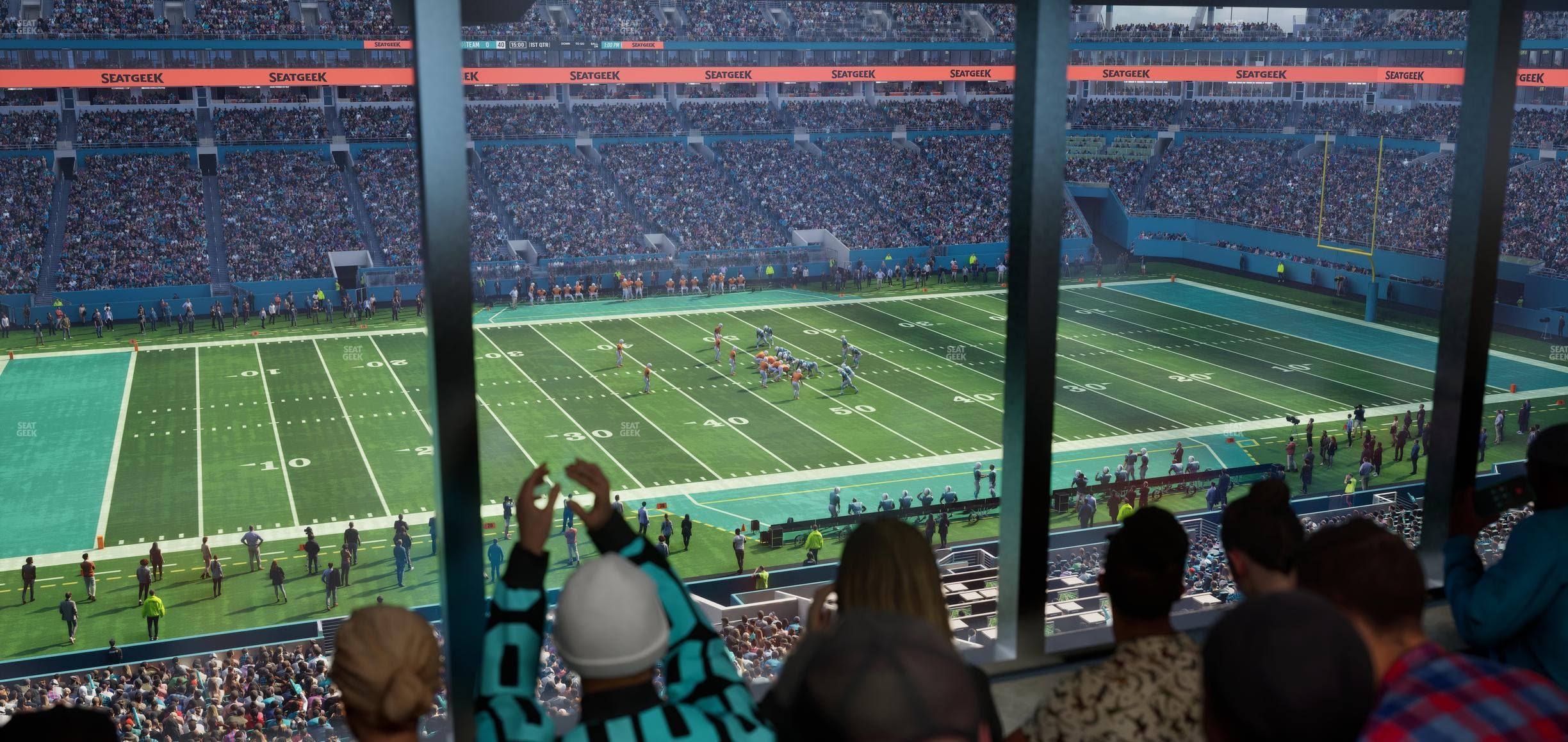 Hard Rock Stadium - Section Mezzanine Suite 48 C Seat View