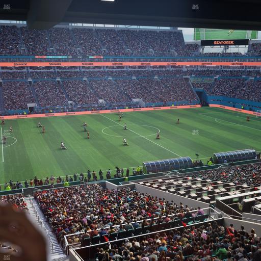 Hard Rock Stadium - Section Mezzanine Suite 48 C Seat View