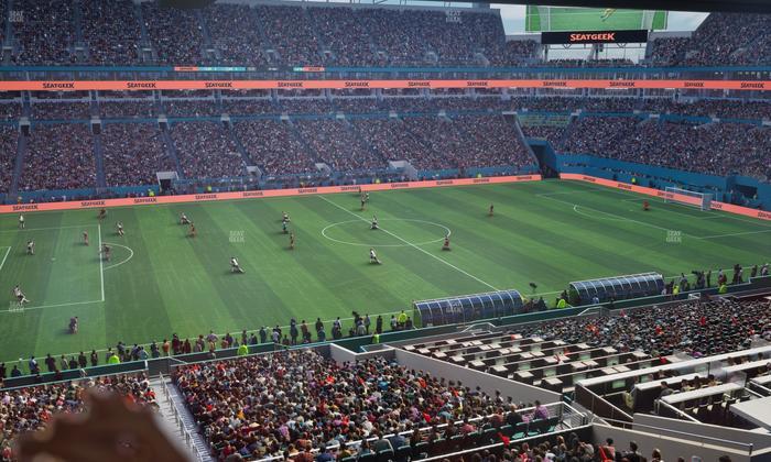 Hard Rock Stadium - Section Mezzanine Suite 48 C Seat View