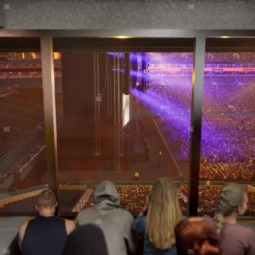 Hard Rock Stadium - Section Mezzanine Suite 49 A Seat View