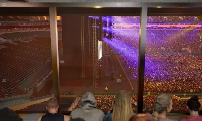 Hard Rock Stadium - Section Mezzanine Suite 49 A Seat View