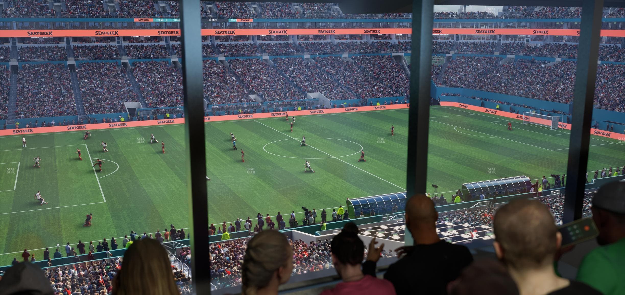 Hard Rock Stadium - Section Mezzanine Suite 49 A Seat View