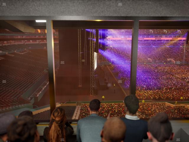 Hard Rock Stadium - Section Mezzanine Suite 49 B Seat View